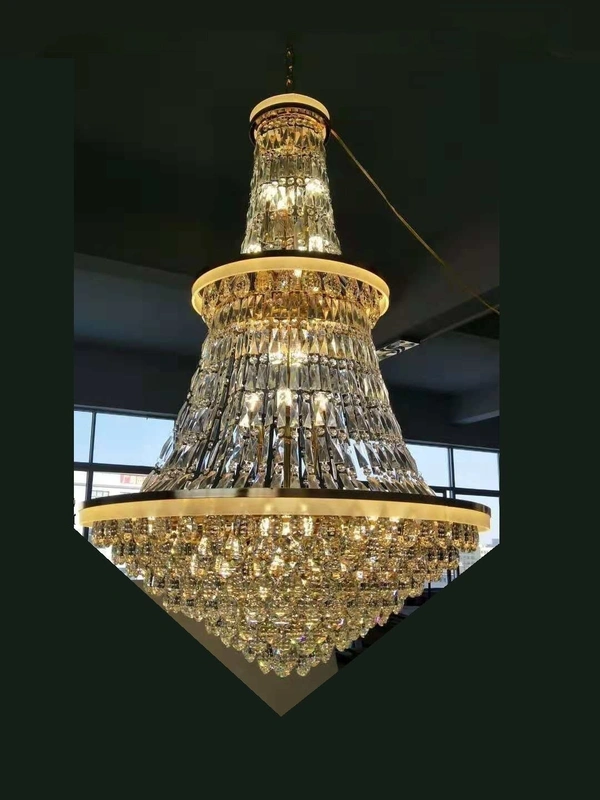 Super Fine Big size Crystal Chandelier Light for Living Room etc Chandelier Ceiling Lamp