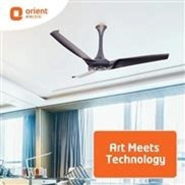 Orient Ceiling Fan Aero Storm 1320mm (Charcoal Grey) - 1320 mm, Charcoal Grey