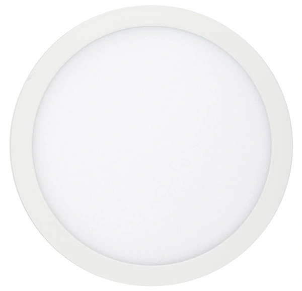 Delamps15w LED Gem Trimless Round Surface Mount Down Light | No False Ceiling Required  - White