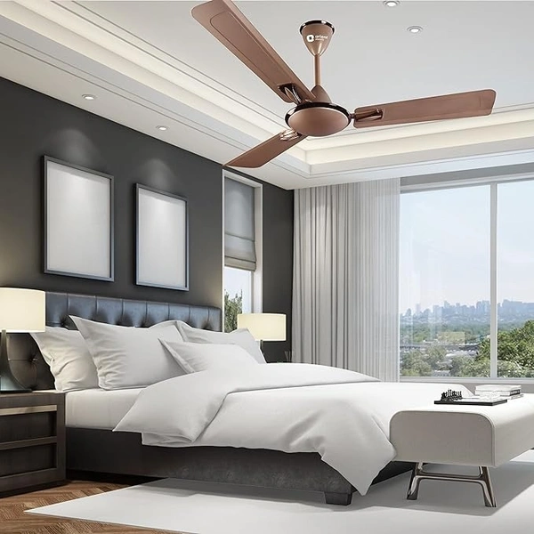 Orient Decorative Gratia Shine HS   1 Star Ceiling Fan - 900mm, Topaz Gold-Metallic Copper