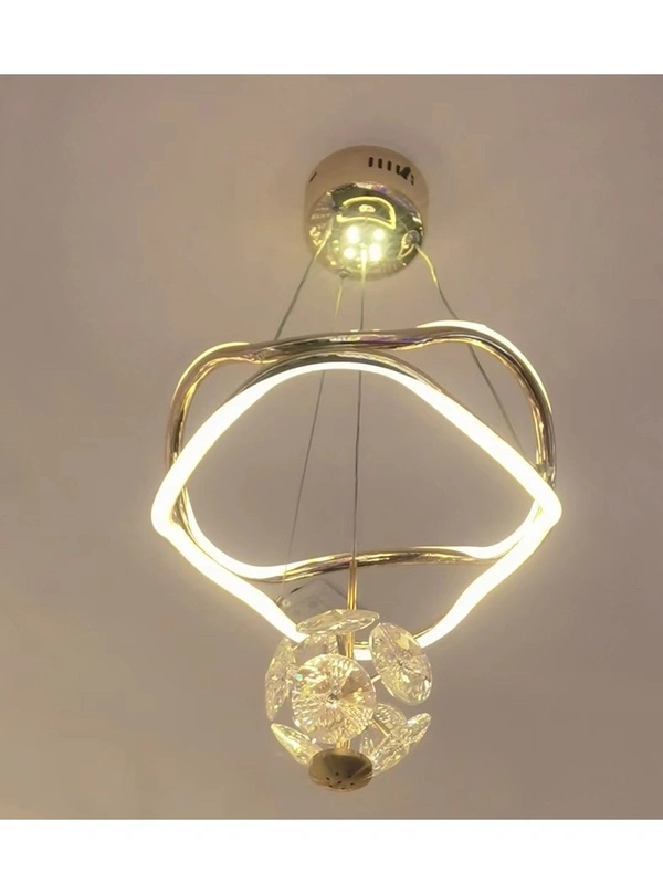 DELAMPS Elegant Modern Profile Hanging Light - LED Pendant Lamp, Adjustable Length, Stylish Design, Perfect for Home & Office