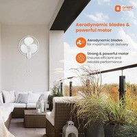 ORIENT Electric Wall Fan 44/400mm  - 400mm, White