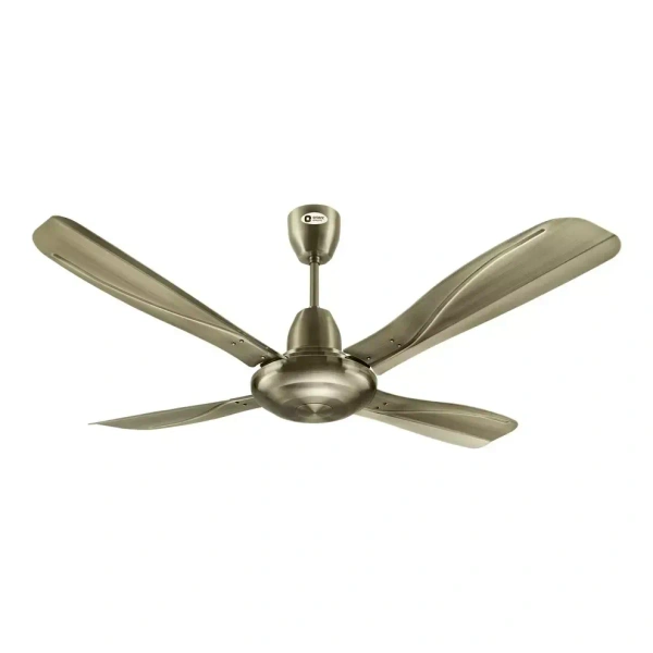 Orient Electric Stallion 1320 mm 4 Blade Ceiling Fan  (Antique Copper, Pack of 1) - 1320 mm, Brushed Brass