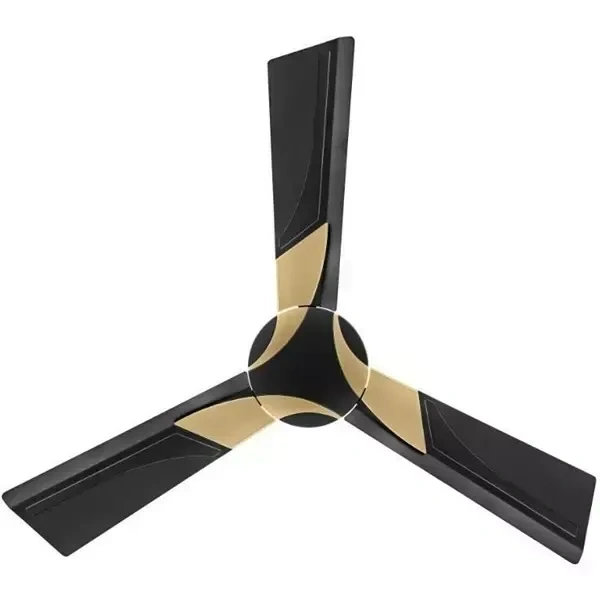 Orient Decorative Wendy  1400 mm 1 Star Ceiling Fan - 1400 mm, Metallic Black Gold