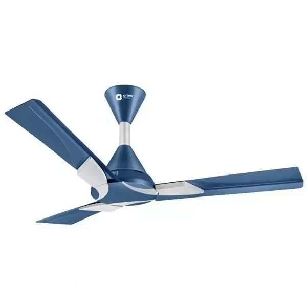 Orient Decorative Wendy  1400 mm 1 Star Ceiling Fan - 1400 mm, Azure Blue Silver