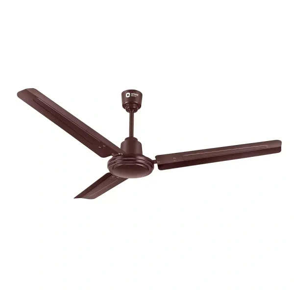 Orient Electric Falcon 400 1200MM High speed Ceiling fan for your home with corrosion free tangential blades - 1200 mm, Matt brown