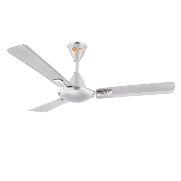 Orient Decorative Gratia Shine HS   1 Star Ceiling Fan - 1200 mm, Silky Silver