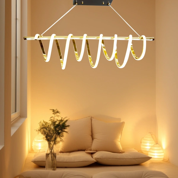 LED Hanging Light for Living Areas, Dining Room, Kitchen, Bar, Home Decor, Multipurpose Room Lighting