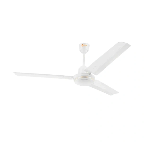 Orient Electric New Breeze Decorative ceiling fan | Ribbed Blades and durable copper motor - 1400 mm, White