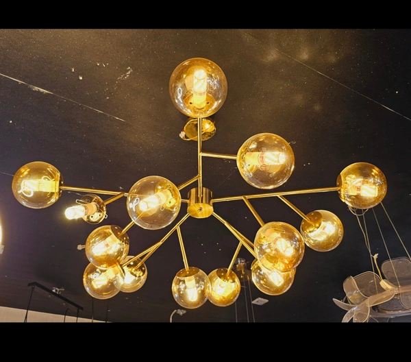  Mid Century Design Light Brass Classic Chandelier Decorative Huge Size Light New Designs Masterpiece Chandelier