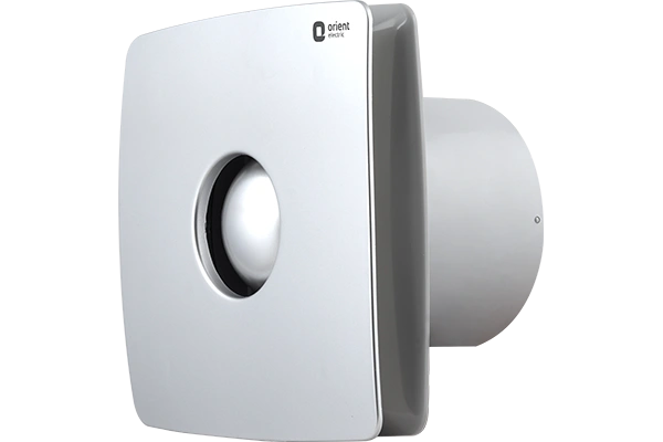 Orient Electric ORIENT SMART Air Neo SF 150 mm Silent Operation 5 Blade Exhaust Fan  (Glossy White, Pack of 1) - 150mm, silver finish