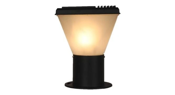 DELAMPS Lino Grey Aluminium Gate Light