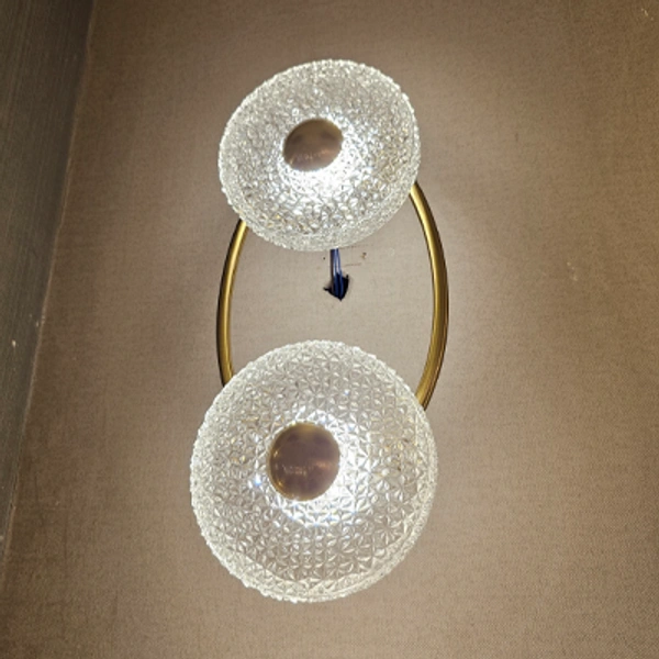  Decorative Crystal Down Wall Light Lamp for Living Room Interior and Home Decor