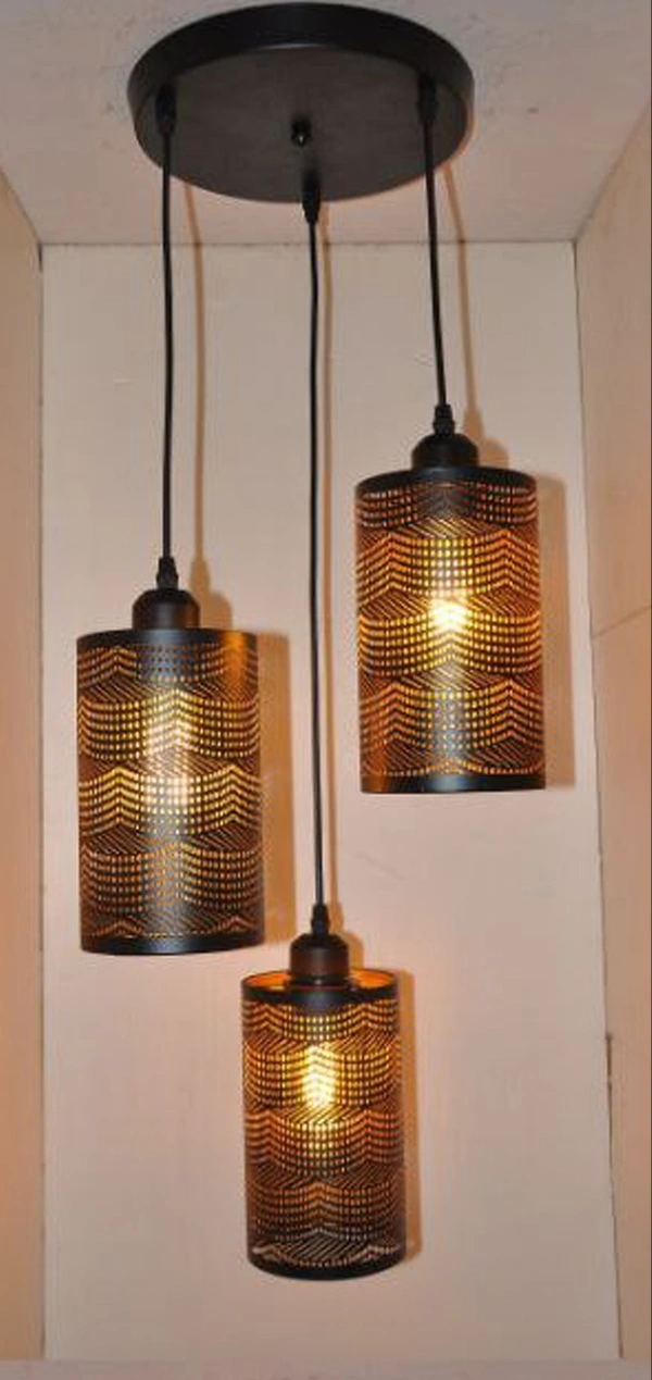 Delamps Hanging Lights, Pendant Lamps, Bedroom Hanging Lamps and Living Room Lights  - Black