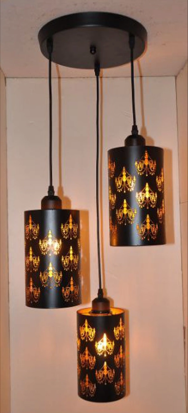 Delamps  Hanging Lights, Pendant Lamps, Bedroom Hanging Lamps and Living Room Lights  - Black