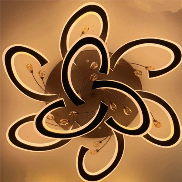 Modern Acrylic Ceiling Light LED Chandeliers Lamp for Living Room Bedroom Home Lighting Cool/Warm White Dimmable