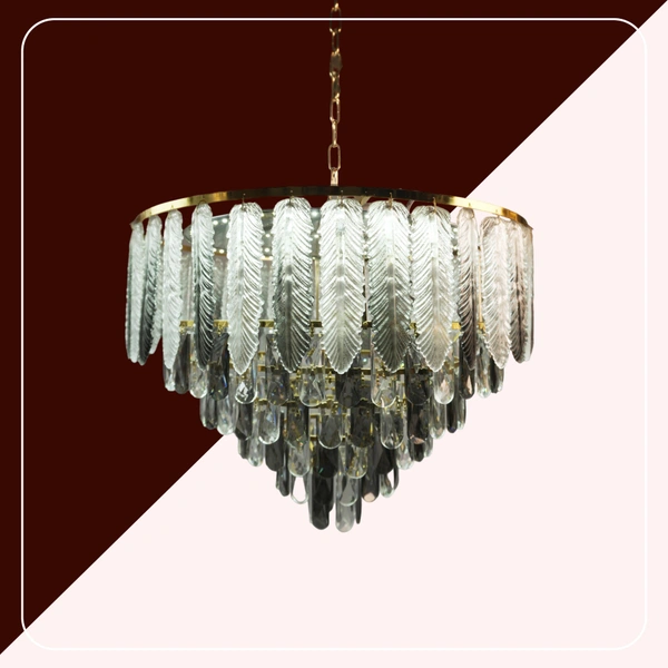 DELAMPS 6502/600mm  black and white crystal chandelier for drawing room , hall, hotel , restaurant two color (warm white, white)