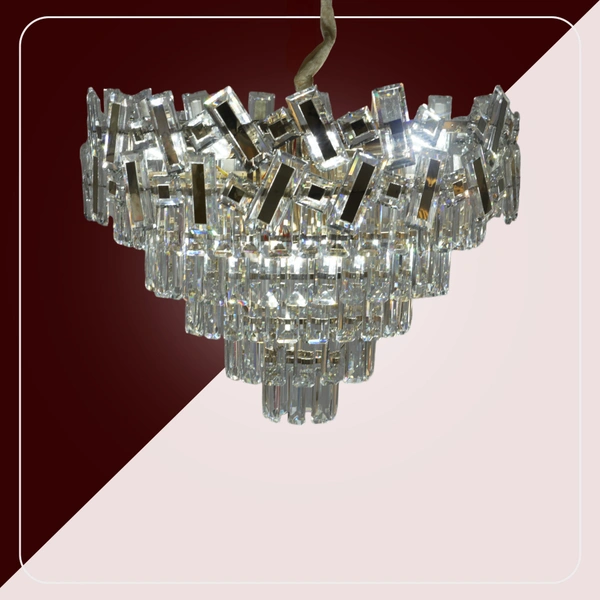 DELAMPS 8727/600mm  crystal finish chandelier for kitchen , bedroom BULB