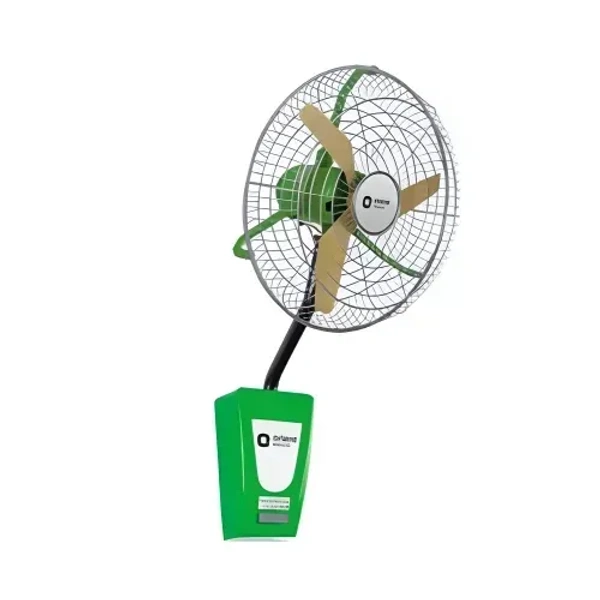 3 Blades 24 Inch Orient Thunderstorm Industrial Wall Fan - 45mm, Parrot Green
