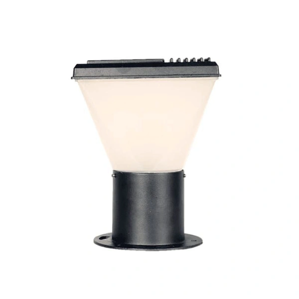 DELAMPS Lino Grey Aluminium Gate Light