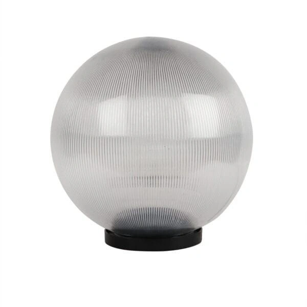 DELAMPS Outdoor/Gate Light Clear lining Round shape Doom light (Pack of 1) 6 inch