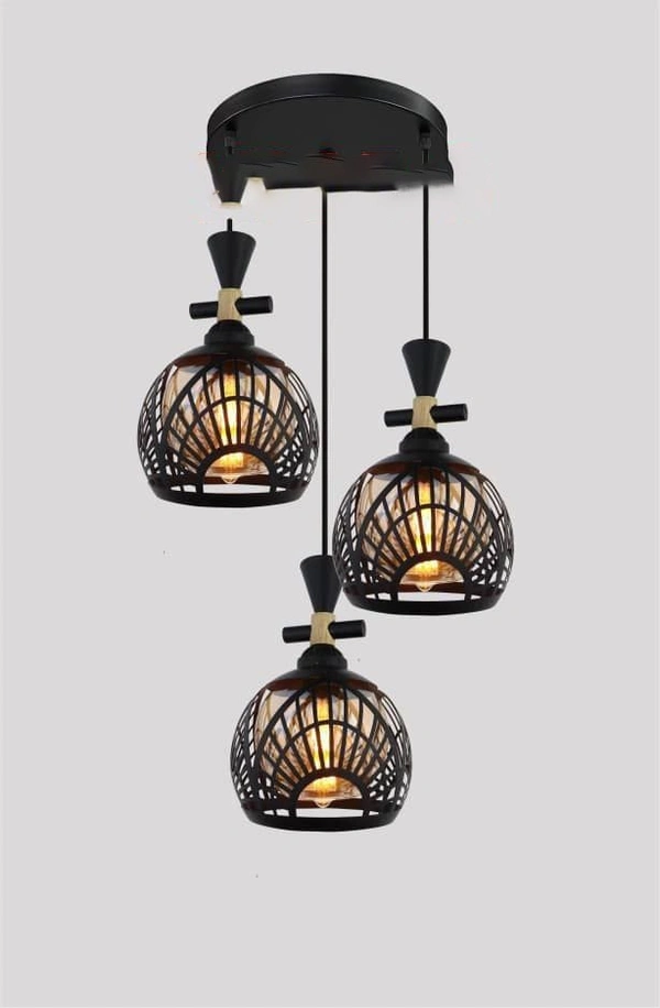 DELAMPS modern pendant hanging light pack of 3 