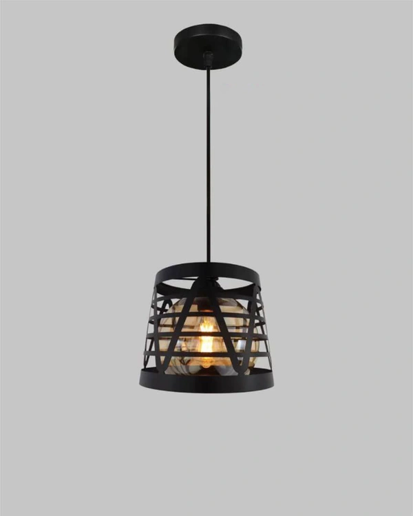 DELAMPS Linear Cluster Pendant Celling Hanging Light Rope Light Chandelier for Ceiling Surface, Café, Restaurant PACK OF 1