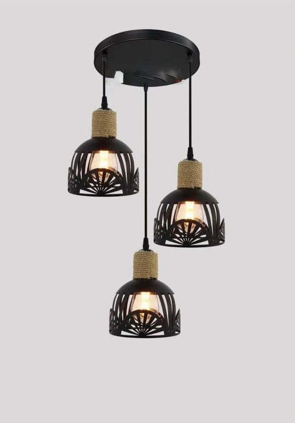 Black Antique Design Hanging Ceiling Pendant Light Lamp Sconce 