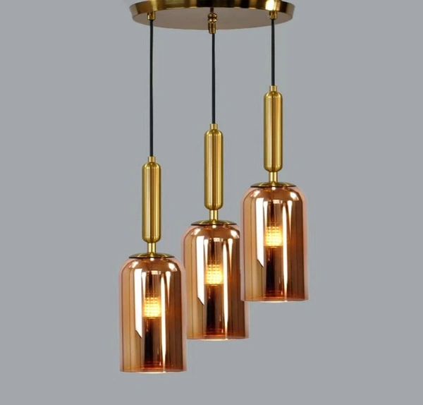 DELAMPS Glass Bottle Hanging Beer Bottle Lights Glass Pendant Lamp, Vintage Bar Pendant Light Industrial Retro Pendant Light for Cafe Clothing Shop Bar Counter Color Ceiling Lights (1)