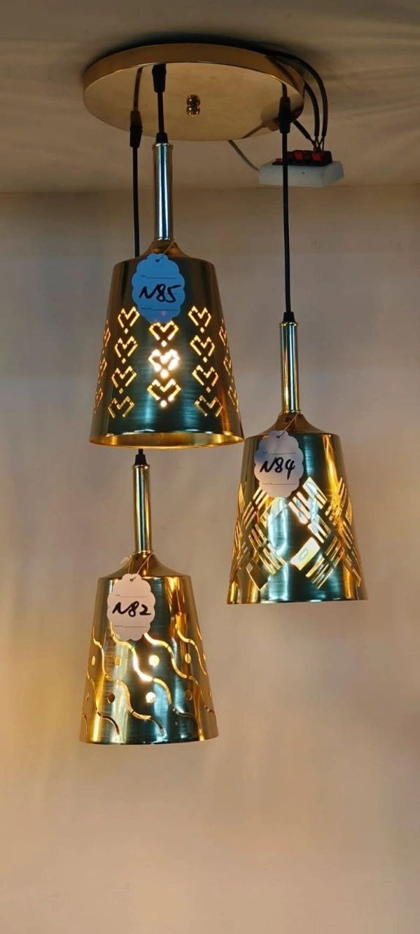 DELAMPS Sahil & Sarthak Brass Dome Lamp Small