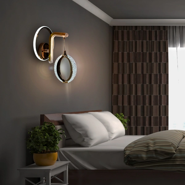 Delamps modern 5128/1 wall light for bedroom