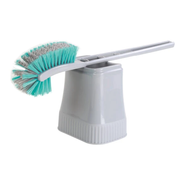 Joyo  Dual Toilet Brush With Container