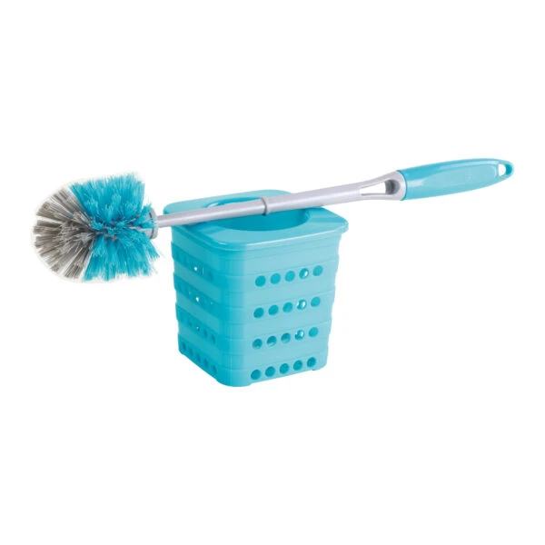 Joyo  Qube Round Toilet Brush With Air Fresh Container