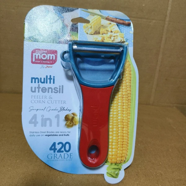 Multi Utensil 4 In 1 Peeler & Corn Cutter 