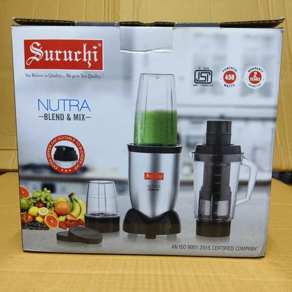 Nutra Blend Mixer With 3 Jar