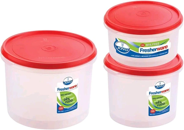 Joyo  Freshsherare Cont. Round 3pc Set 