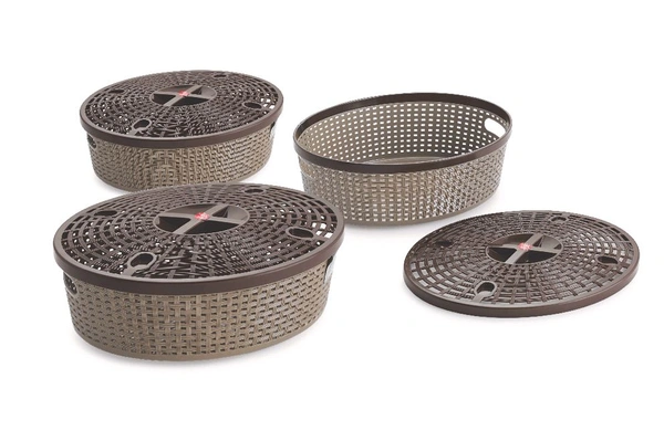 Coco Basket With Lid 111