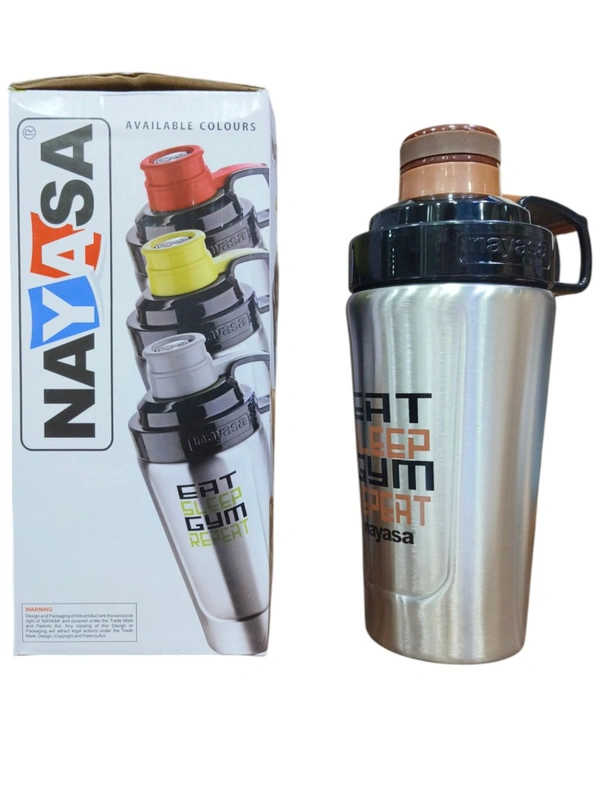 Nayasa steel Gym Shaker 900ml