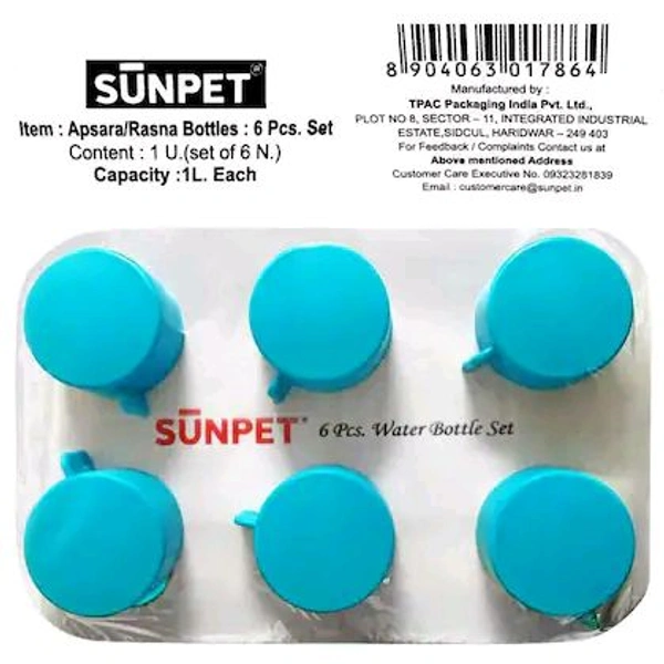 SUNPET APSARA BOTTLE 6PCS SET 