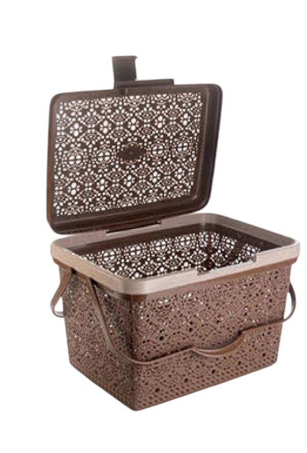 FLOWER PICNIC BASKET 