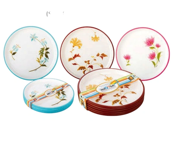 ROUND QUARTER PLATE DLX 6 PCS SET