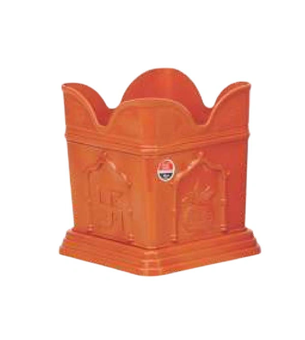 TULSI   PLANTER+  PLATE 
