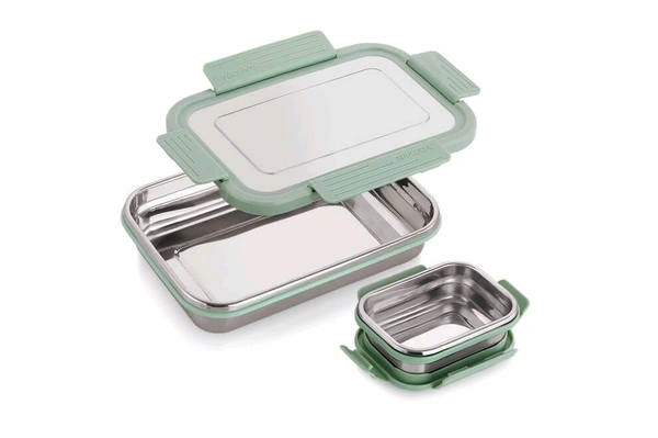 NAKODA STEEL LOCK LUNCH BOX 750