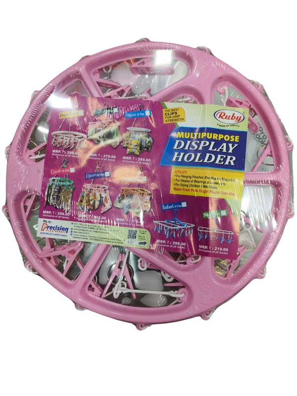 Ruby Round Hanger 26 Clip