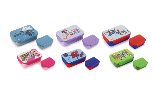 NAKODA KLIK FIT  LUNCH BOX PRINTED 550 