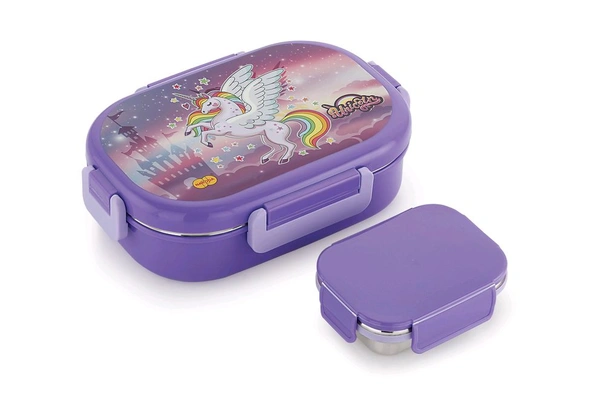 NAKODA  SONET LUNCH BOX PRINTED  SMALL 