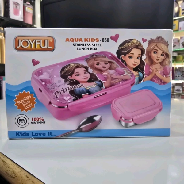 Joyful  Aqua Kids Lunch Box 850 Ml