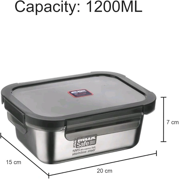 Joyo Maxseafe Rectangle  Container 1200 Ml