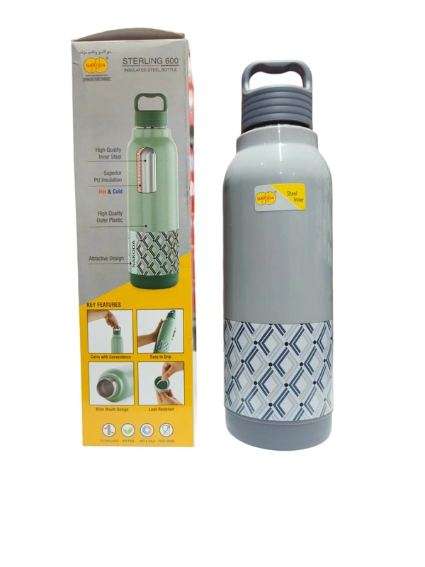 Nakoda  Sterling S S Bottle 600 Ml 