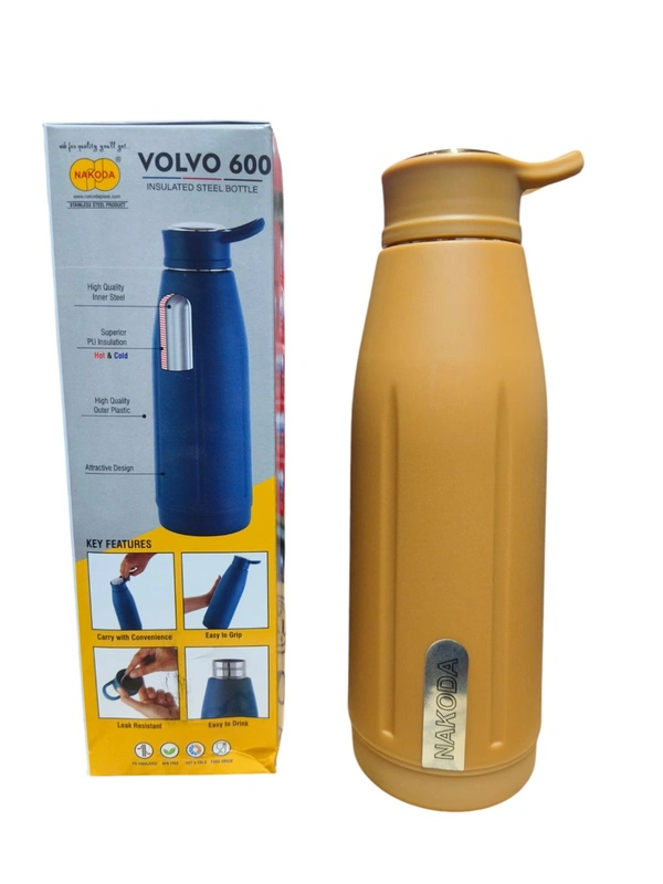 Volvo Steel Bottle 600  Ml 